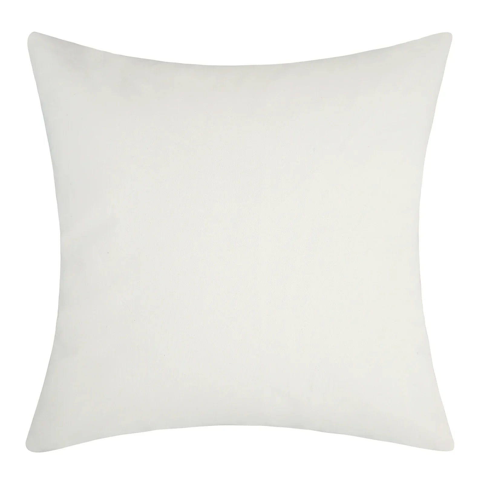 Bohemian Cushion Cover - Geometric Beige & Fringe