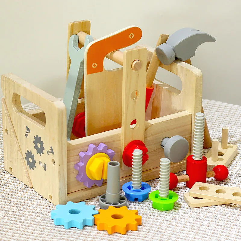 BuildMaster Set - Wooden Kids Tool Kit