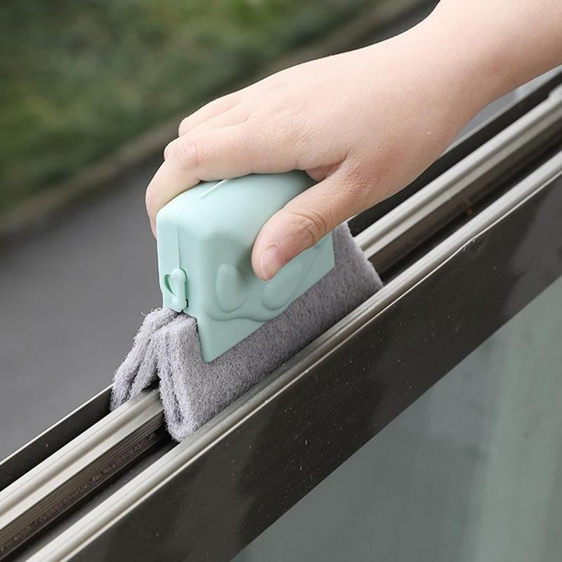 GrooveClean Brush - Detail Scrub Brush for Grout and Tight Corners