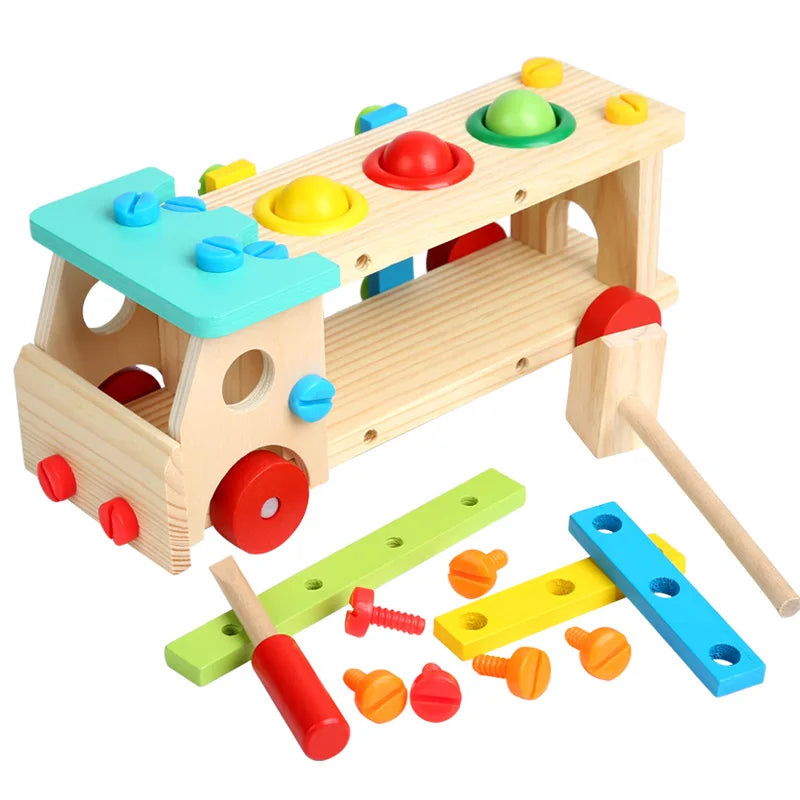 BuildMaster Set - Wooden Kids Tool Kit