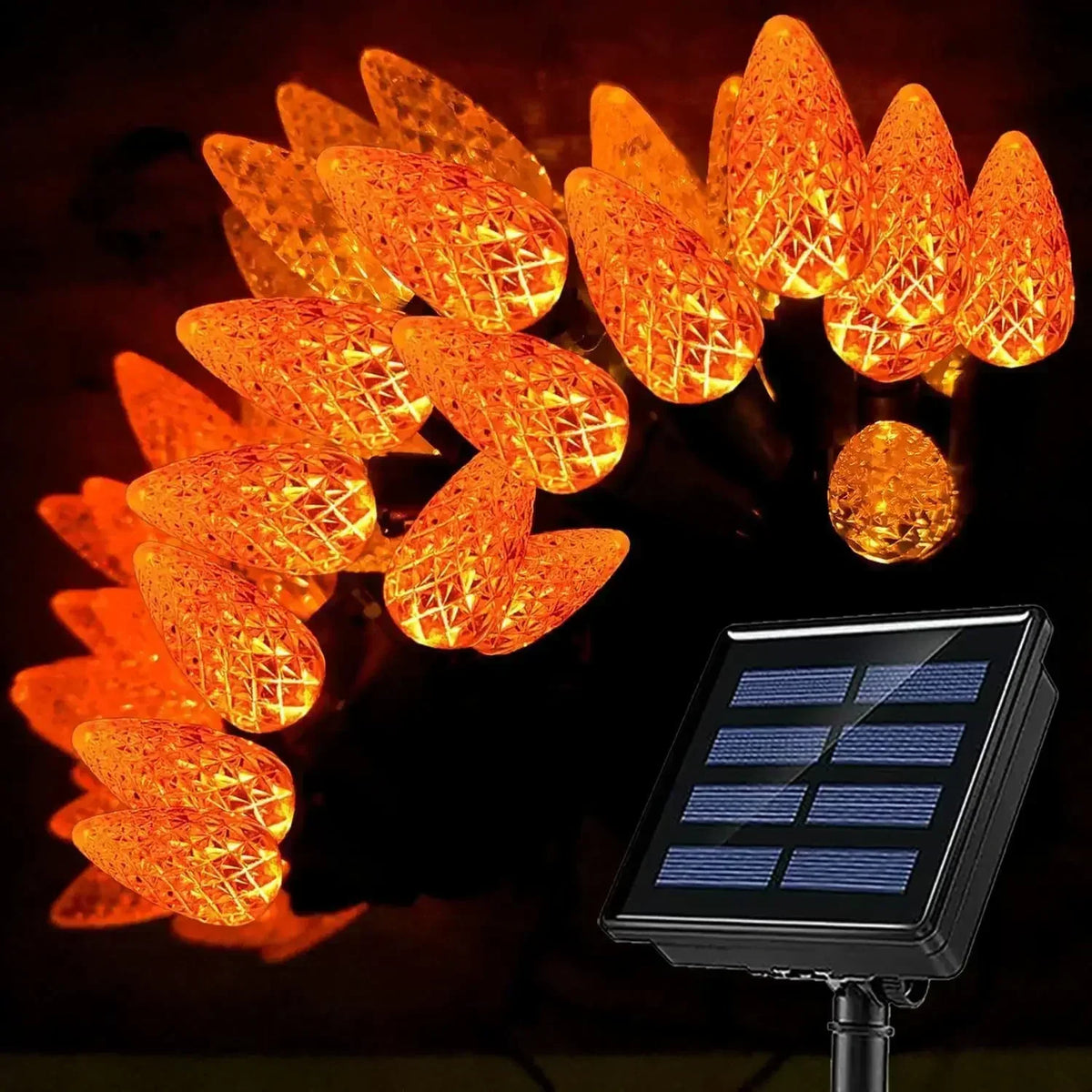 Honeyberry - Solar Strawberry String Lights for Garden Parties