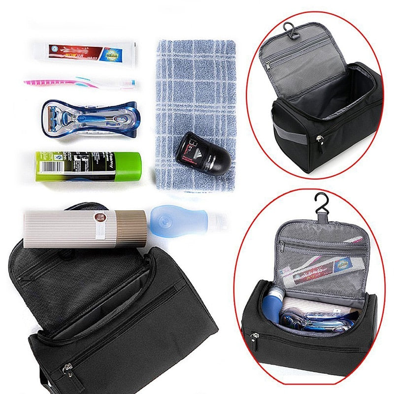 TimoBag - Hanging Travel Toiletry Bag with Hook