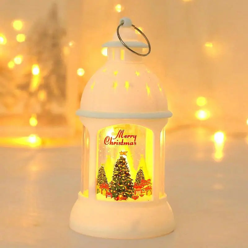 ChristmasHome LED Lanterns - Festive Santa Light Decor
