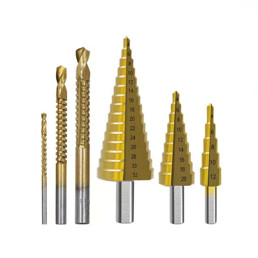 TitaniumPro Drill Set - Precision Bits for Metal and Wood