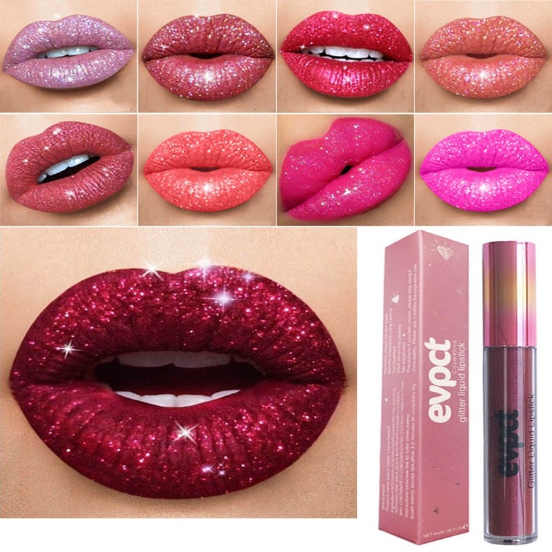 DiamondLip - Waterproof High-Shine Lipstick