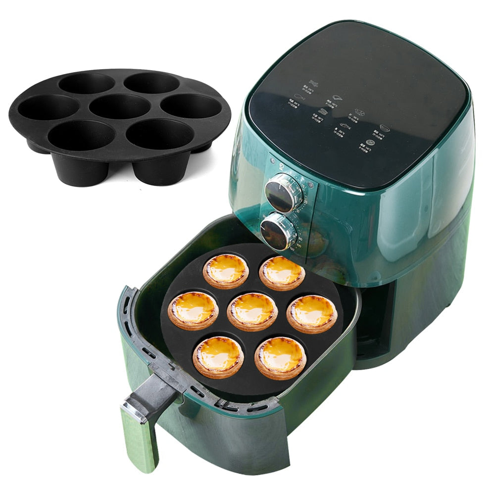 AirFryer BakeMaster - Reusable Cupcake and Muffin Baking Mold