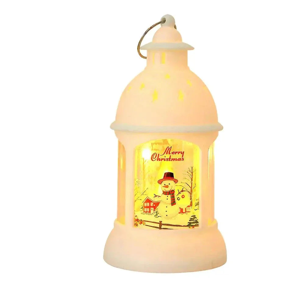 ChristmasHome LED Lanterns - Festive Santa Light Decor