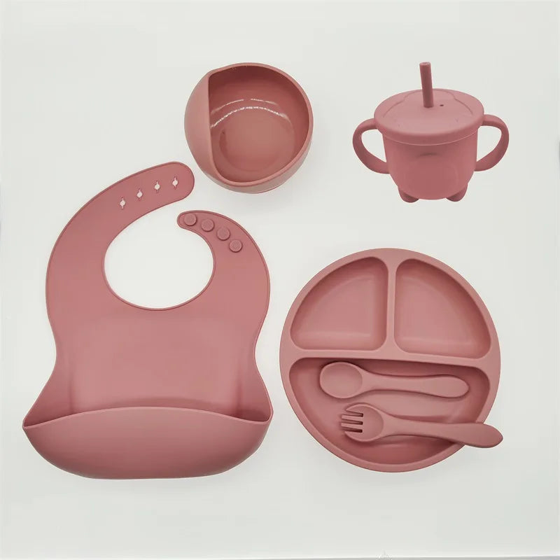 TinyBites Silicone Baby Feeding Set