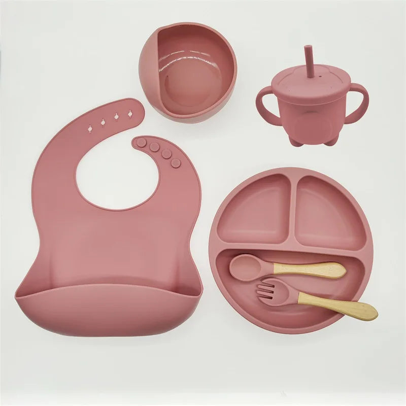 TinyBites Silicone Baby Feeding Set