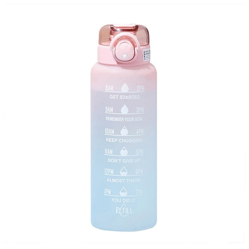 GoalHydrate Bottle - Motivational Water Bottle for Daily Hydration