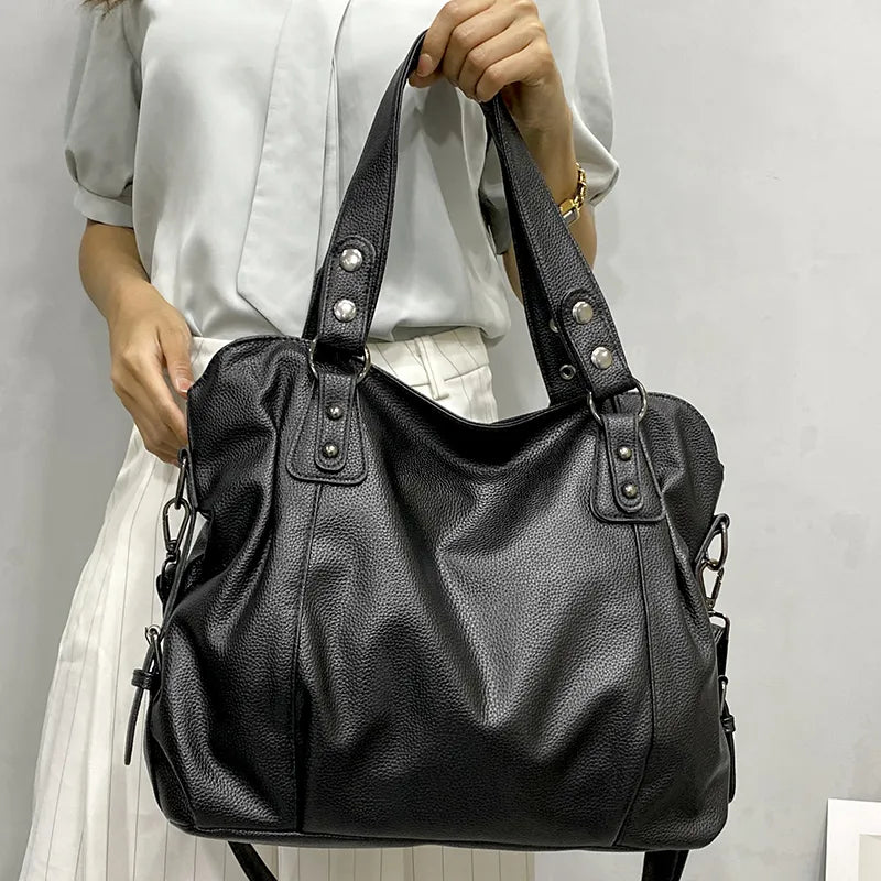 Isabela Tote - Spacious Student and Work Shoulder Bag