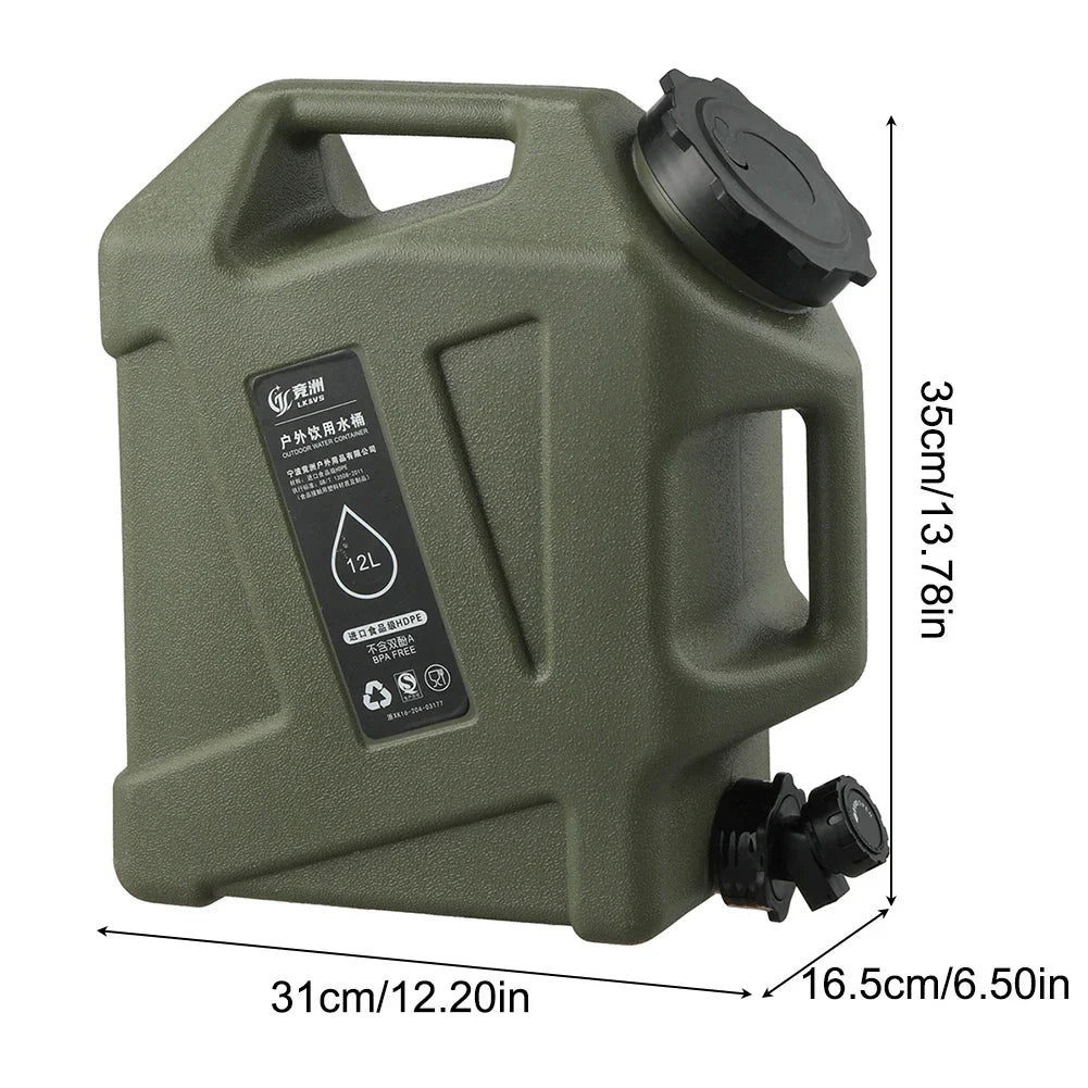 AquaTrek Portable 12L Water Container