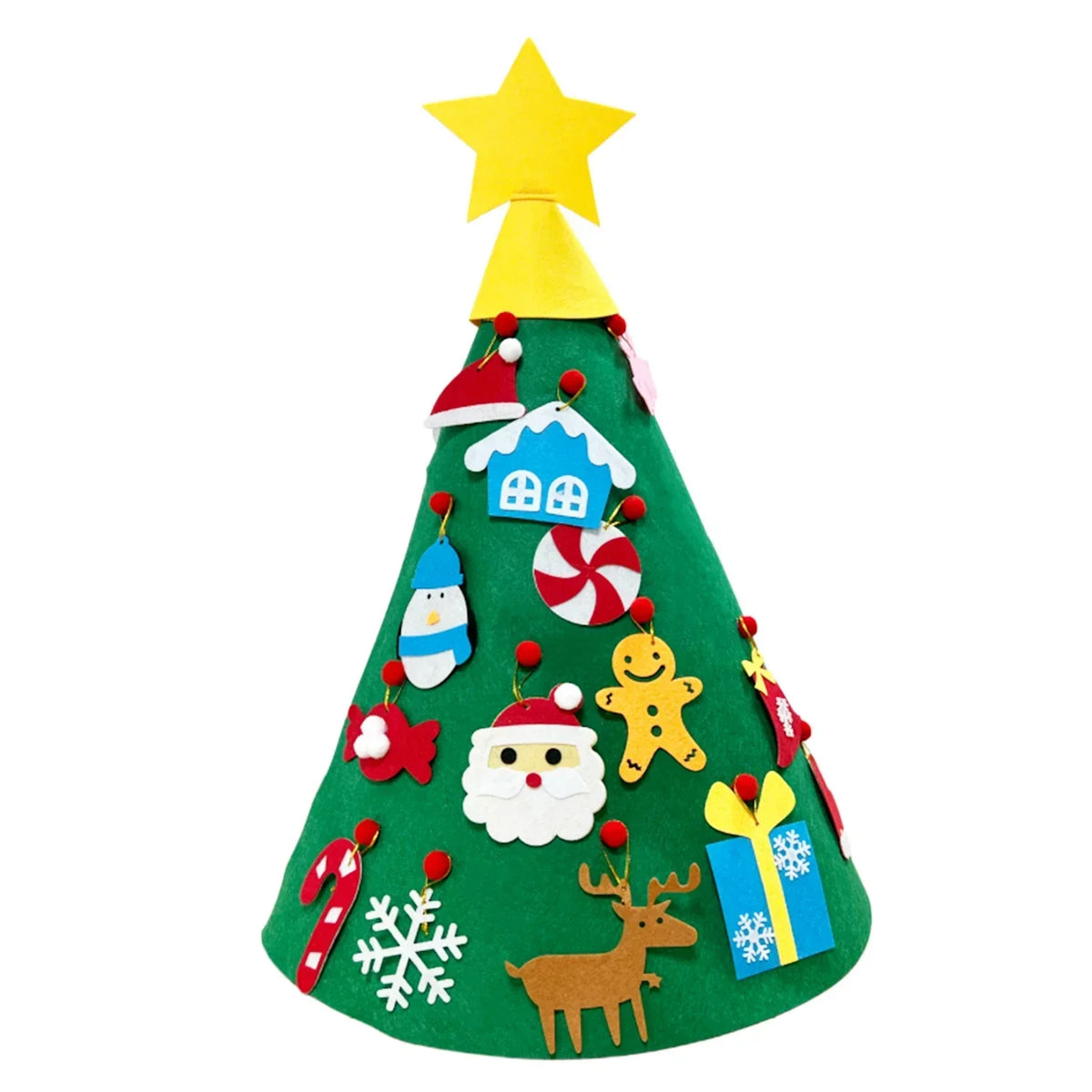 Felt Christmas Tree - Creative Kids Holiday Craft Set