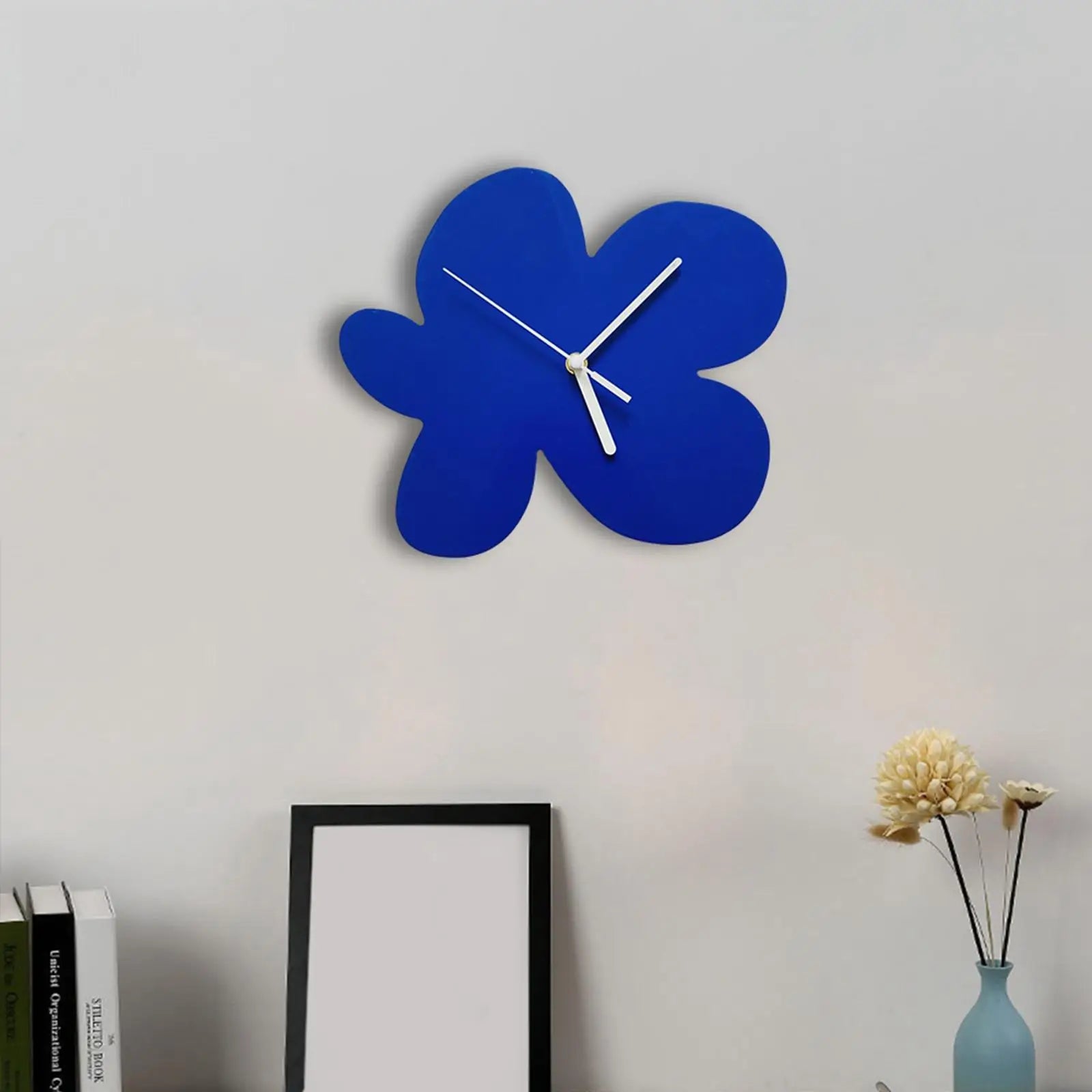 PetalTime - Elegant Flower Wall Clock