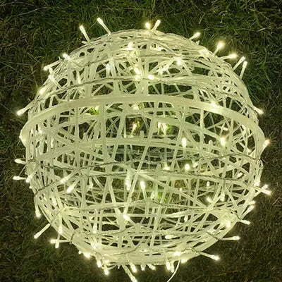 Sphere - Rattan String Lights for Elegant Party Decor