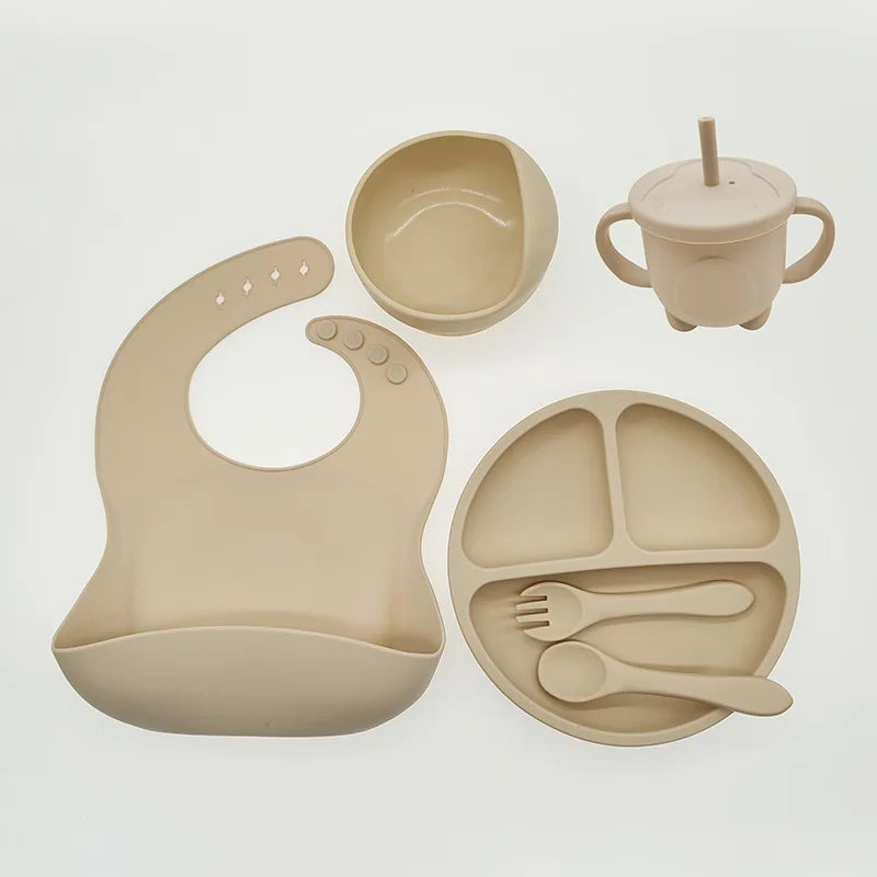 TinyBites Silicone Baby Feeding Set