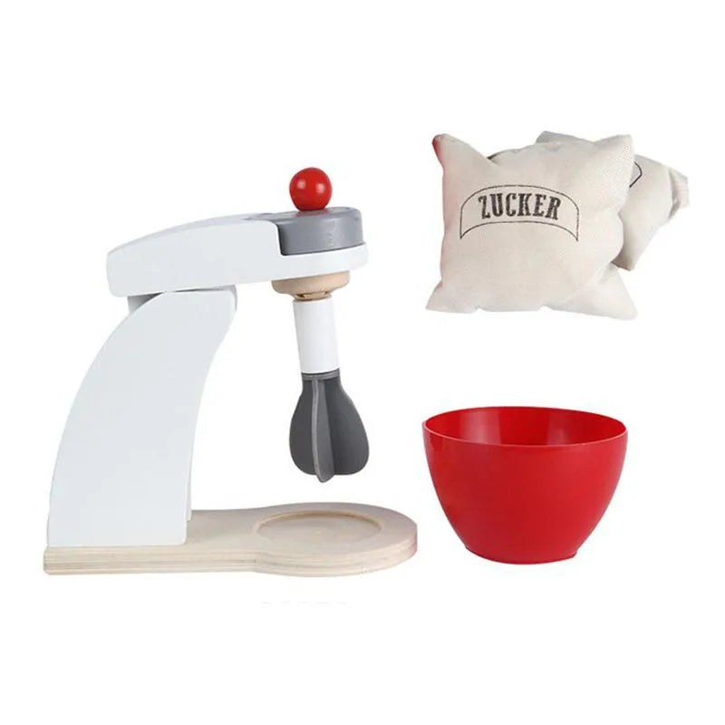 WoodPlay Set - Wooden Kitchen Toy Appliances