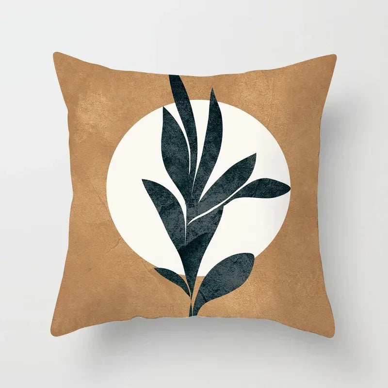 VelvetHaven Cushion Cover - Botanical Velvet