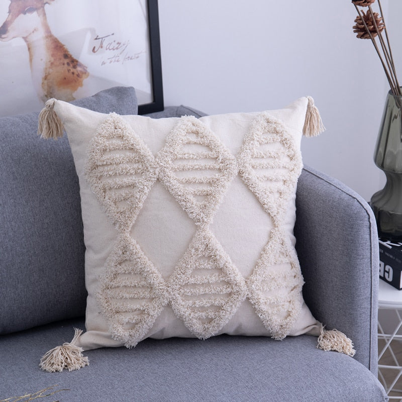 BohoVibes Pillow Covers - Ibiza Style Boho Cushion Covers