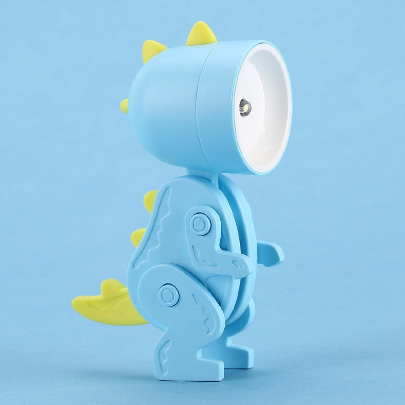 DinoGlow Night Light - Cute LED Dinosaur Bedtime Lamp for Kids