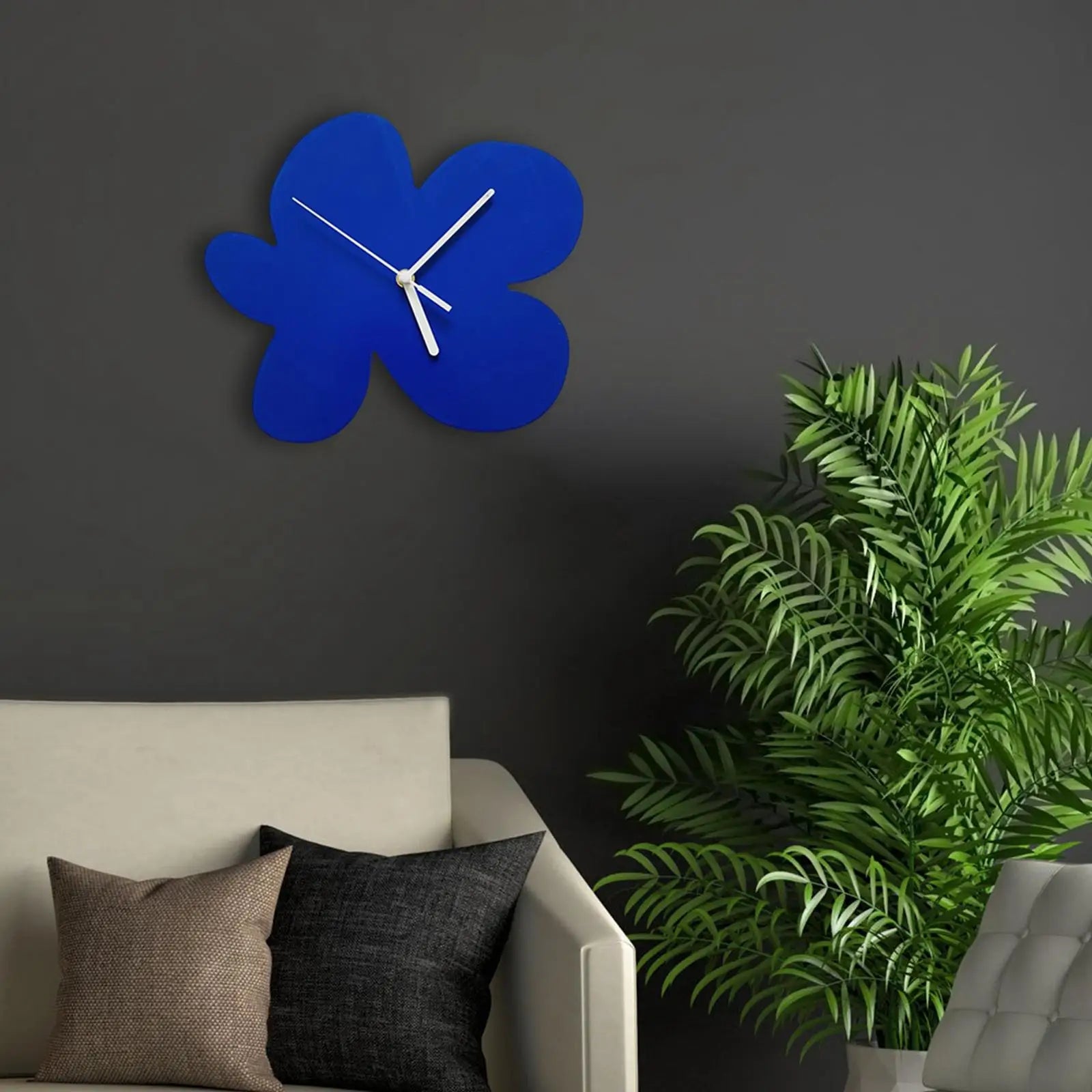 PetalTime - Elegant Flower Wall Clock
