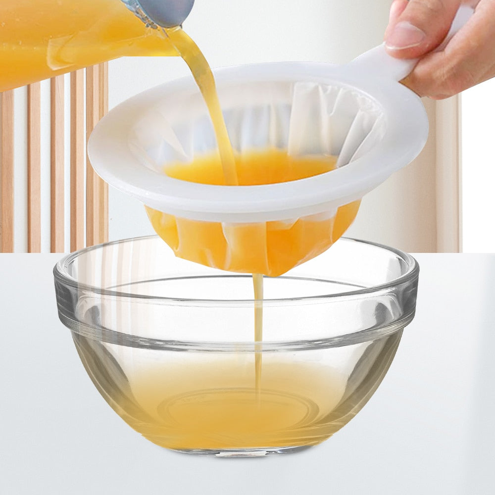 PureFlow Sieve - Fine Mesh Strainer for Nut Milk, Juice and Kefir