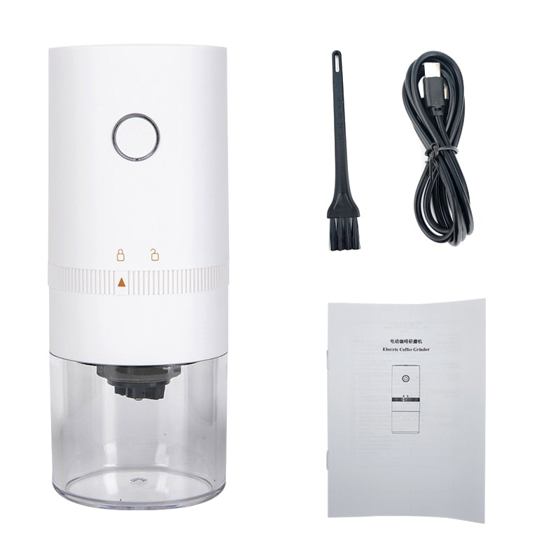 GrindMaster Coffee Grinder - Portable Electric Coffee and Spice Mill