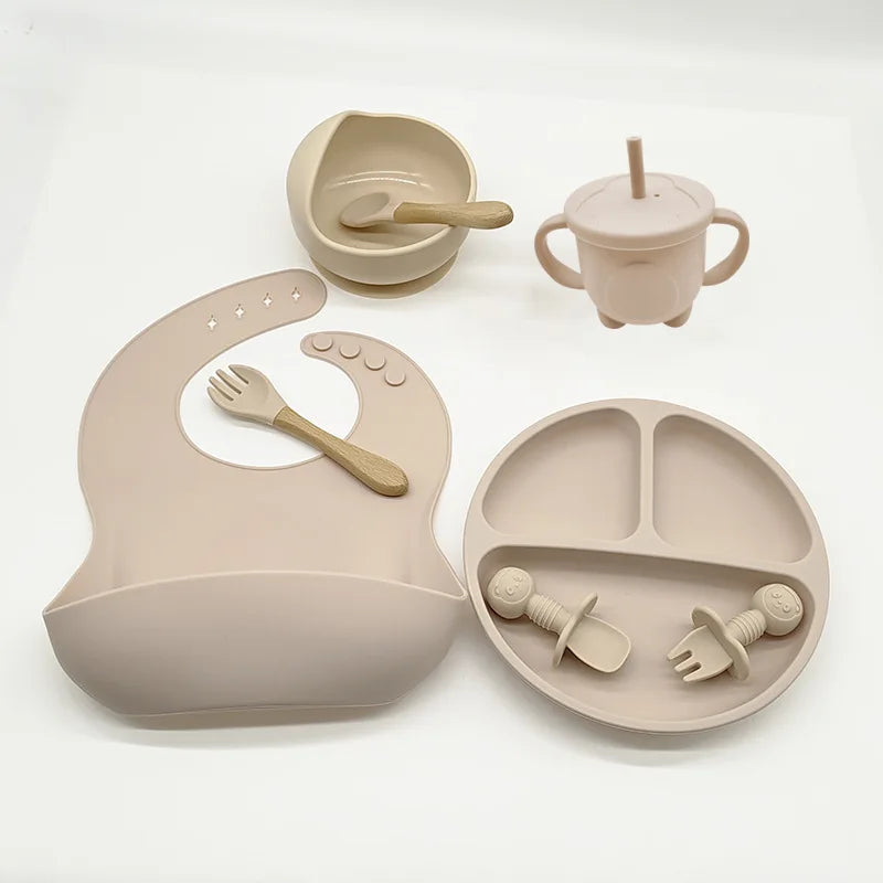 TinyBites Silicone Baby Feeding Set
