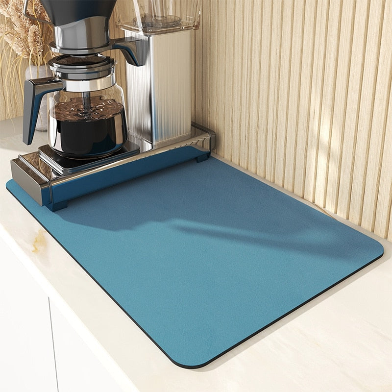 AbsorpTowel Mat - Non-Slip Ultra-Absorbent Kitchen Drying Mat