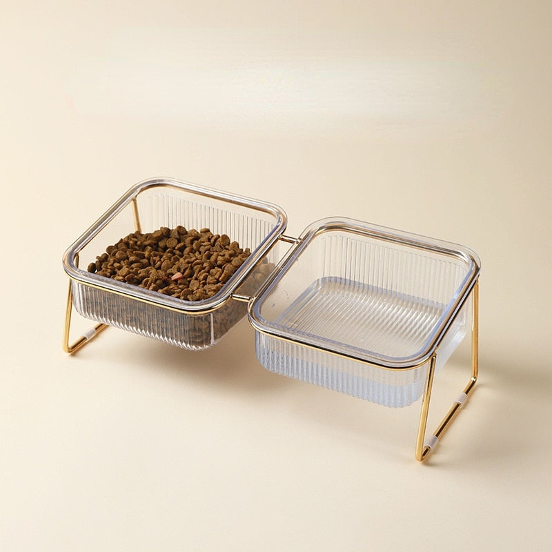 PetChic - Stylish Elevated Feeding Bowl for Cats and Small Dogs