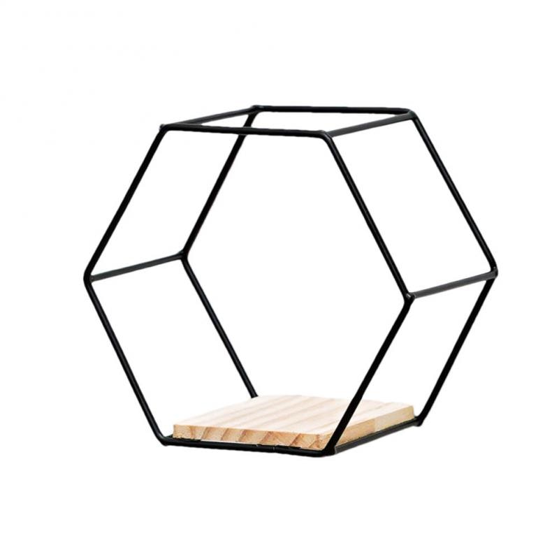 HexaShelf - Hexagonal Wall Shelf for Display and Storage