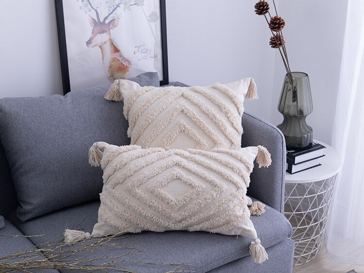 BohoVibes Pillow Covers - Ibiza Style Boho Cushion Covers