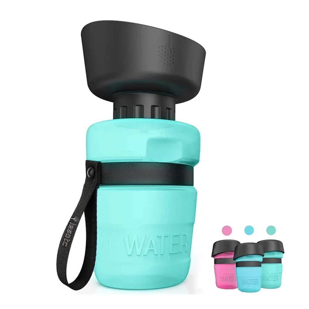 HydratePaws Bottle - Foldable Portable Dog Water Bottle