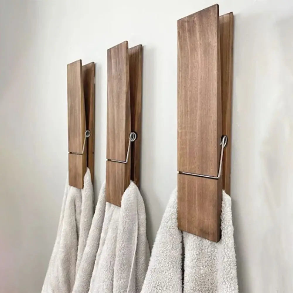 Elegant Adhesive Towel Clip - No Drilling