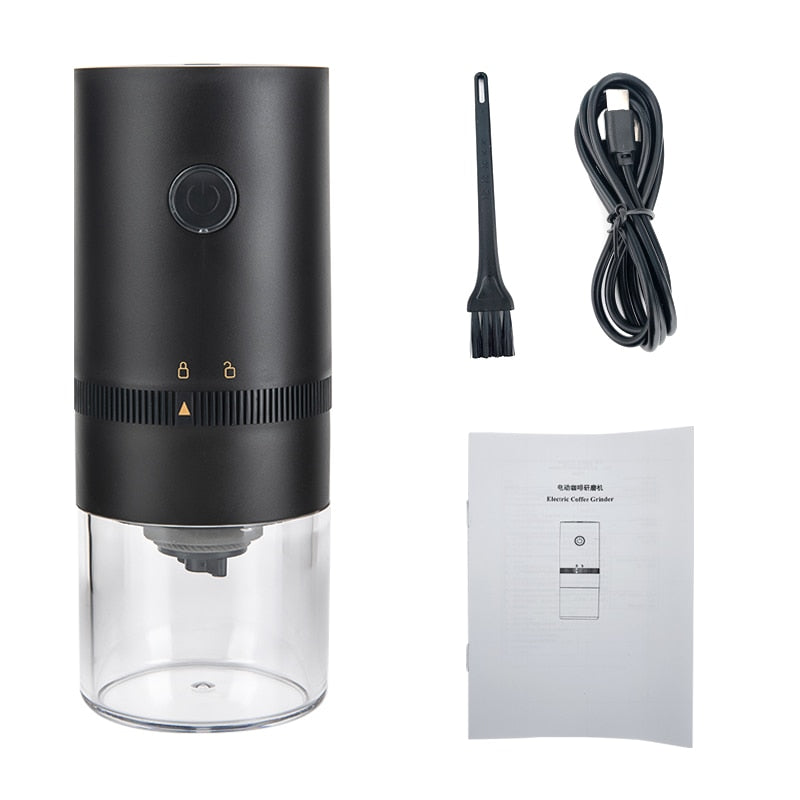 GrindMaster Coffee Grinder - Portable Electric Coffee and Spice Mill