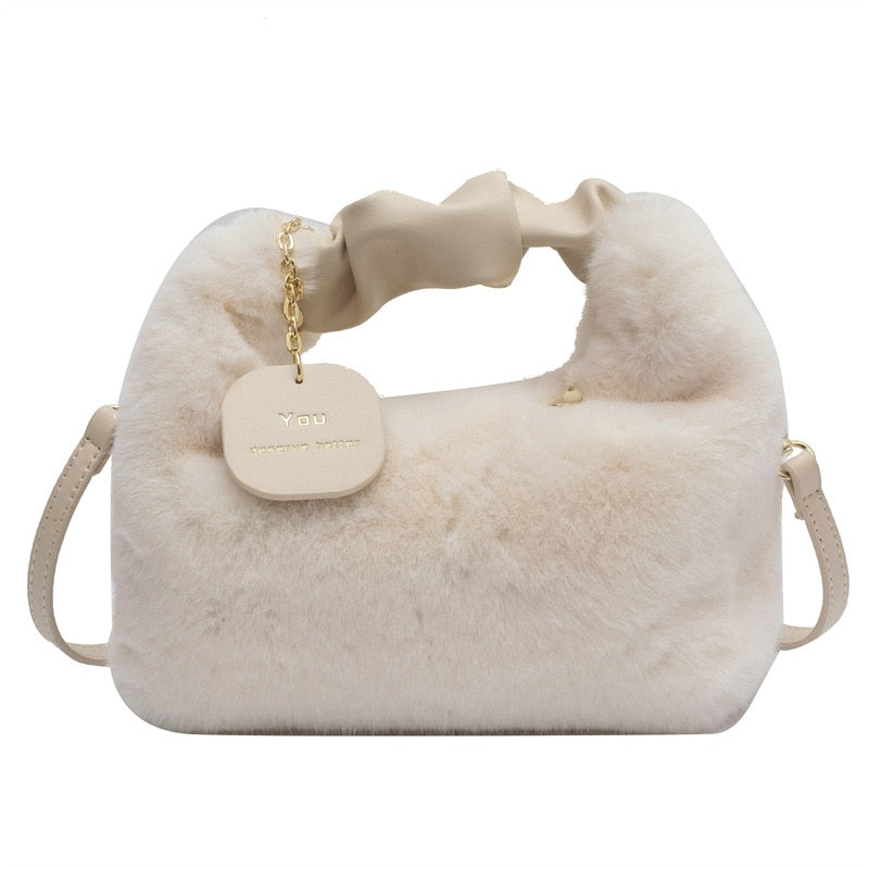 Fluffy - Soft Plush Handbag