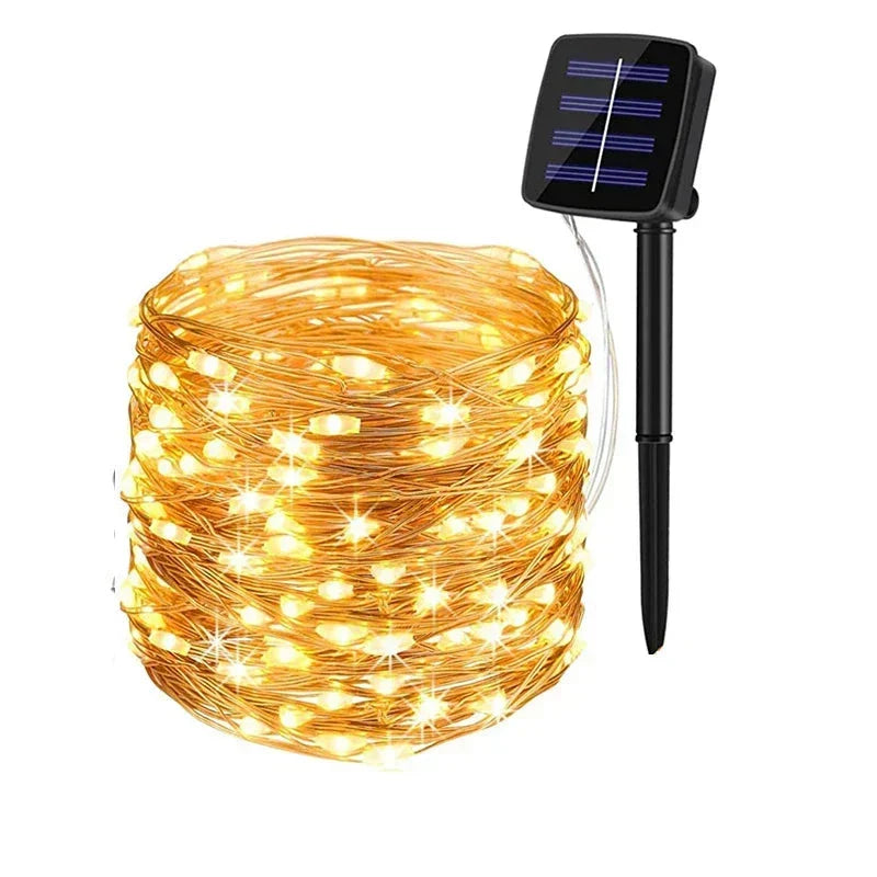 Meadowstar - Solar Star String Lights for Gardens