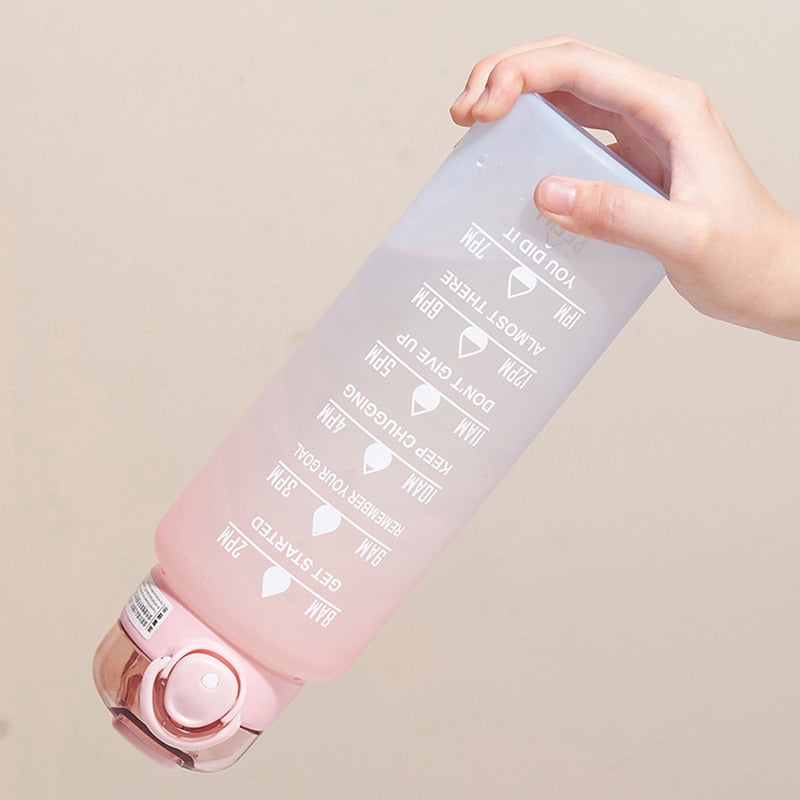 GoalHydrate Bottle - Motivational Water Bottle for Daily Hydration