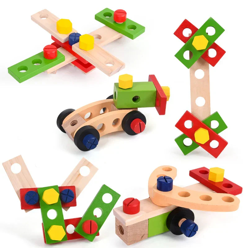 BuilderCraft - Montessori Tool & Building Set