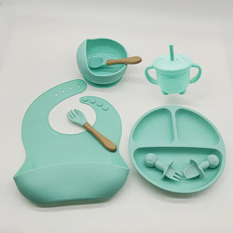 TinyBites Silicone Baby Feeding Set