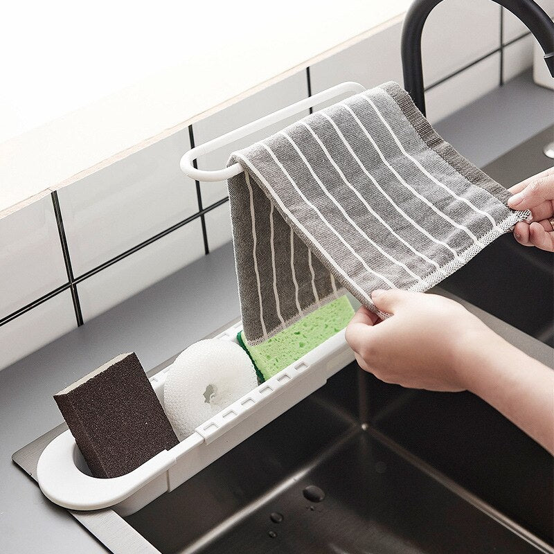 SinkMaster Organizer - Stylish Sink Caddy for a Tidy Countertop