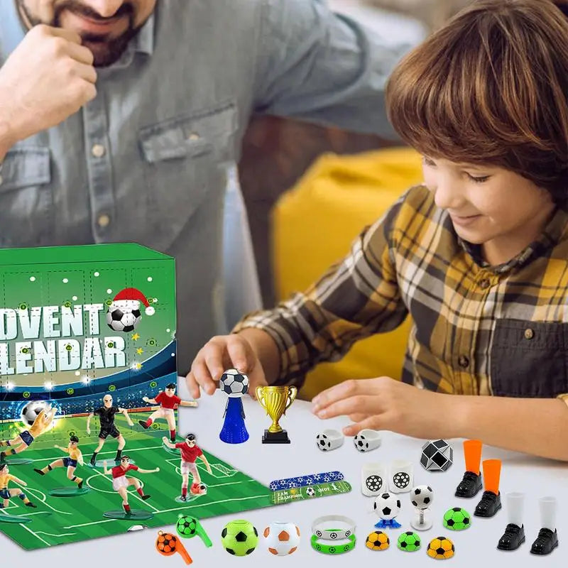 SoccerCountdown Calendar - Build Your Football Christmas