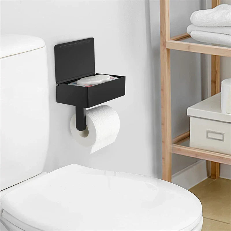 Bibbie - Modern Metal Toilet Paper Holder