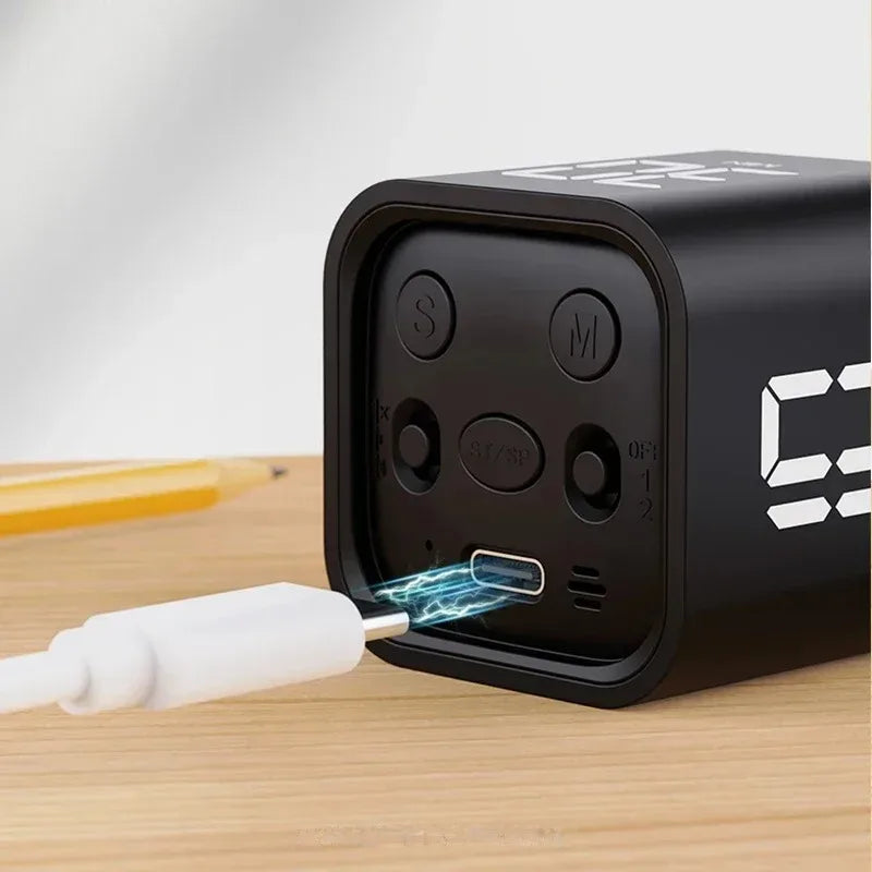 TimeMaster Smart Kitchen Timer with Gravity Sensor