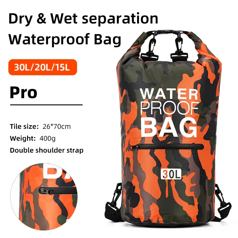 AquaVault Waterproof Dry Backpack