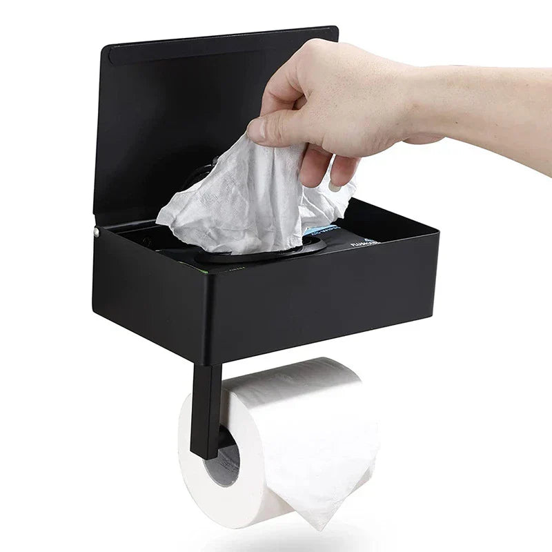 Bibbie - Modern Metal Toilet Paper Holder