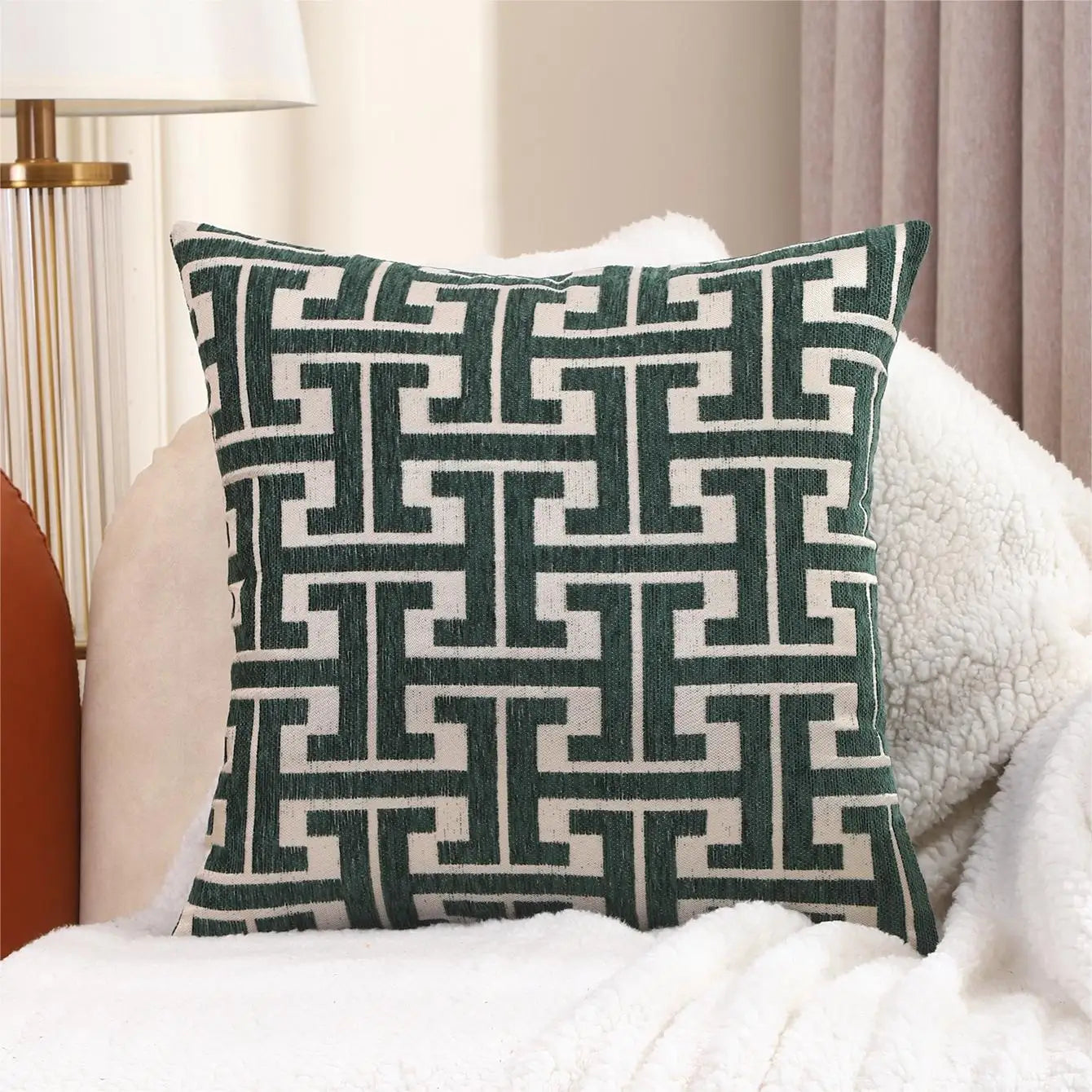 Serenite Stripe Cushion Cover - Classic Striped