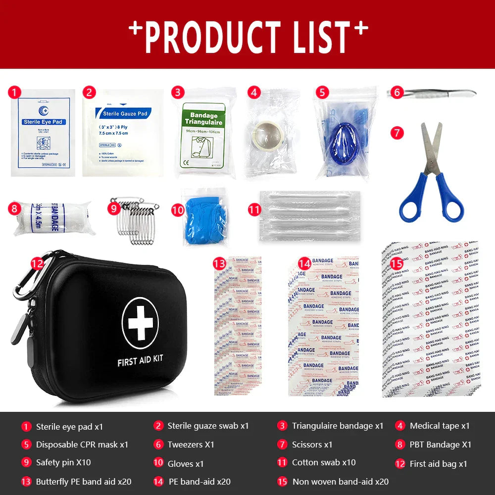 SafeKit Pro 91-Piece First Aid Kit