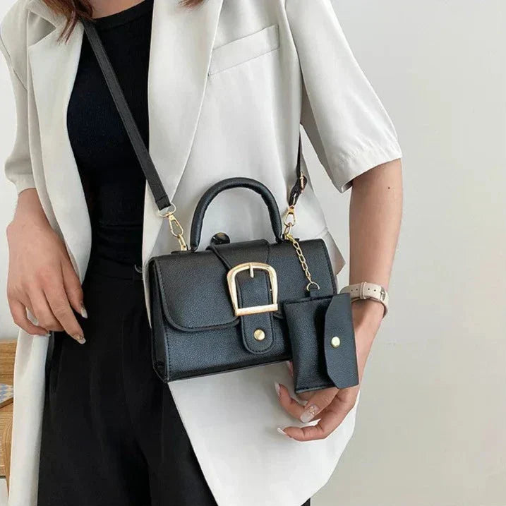 VivaChic Handbag - Chic Faux Leather Everyday Bag