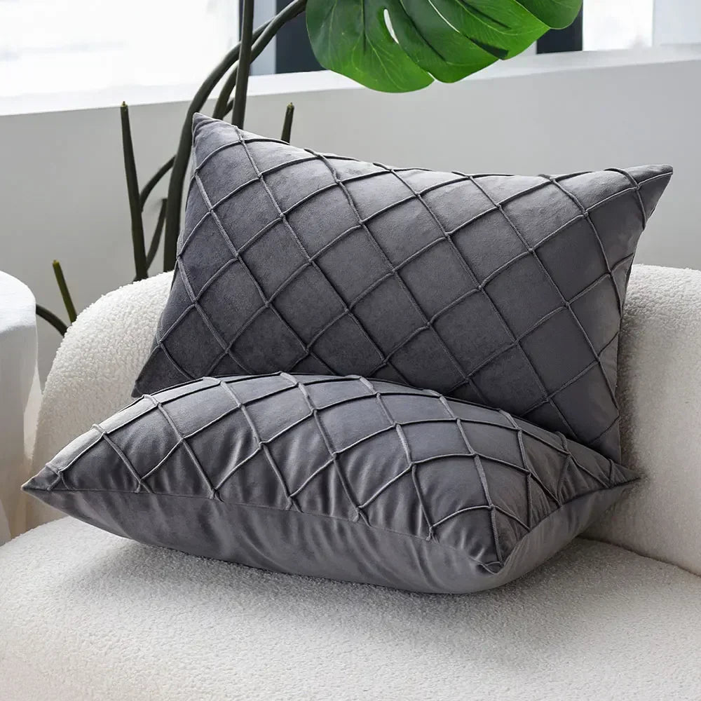SerenityLounge Cushion Cover - Scandinavian Velour